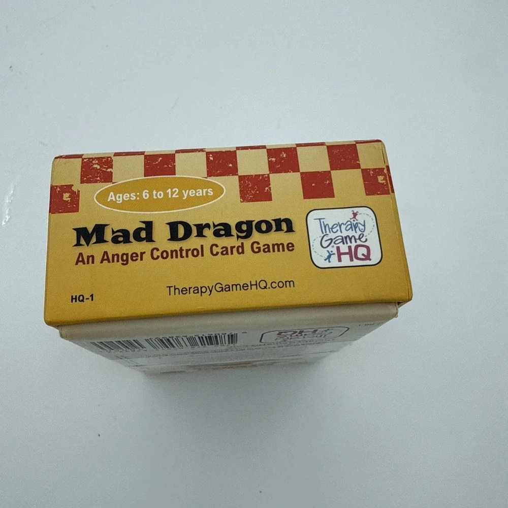Therapy Game HQ: MAD DRAGON-An Anger Control Card Game -Child Anger Therapy